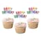 12 Packs: 12 ct. (144 total) Happy Birthday Treat Toppers by Makery®